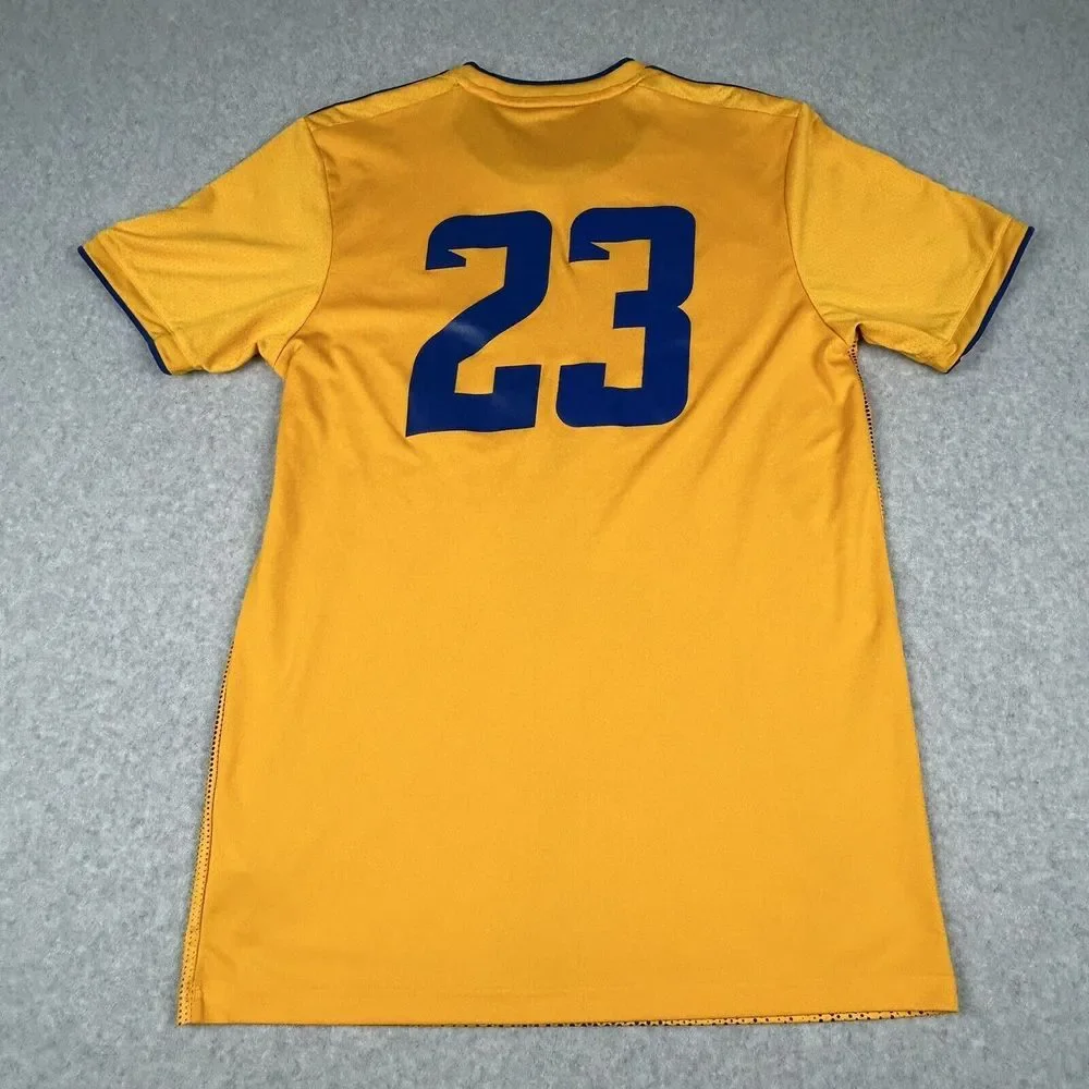 ADIDAS MLS WORKS‎ KICK CHILDHOOD CANCER AEROREADY JERSEY SHIRT - MEN'S MEDIUM